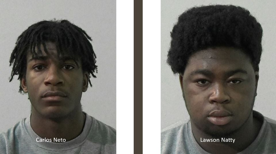 Carlos Neto (left) and Lawson Natty