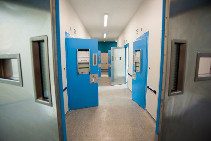 A custody suite.