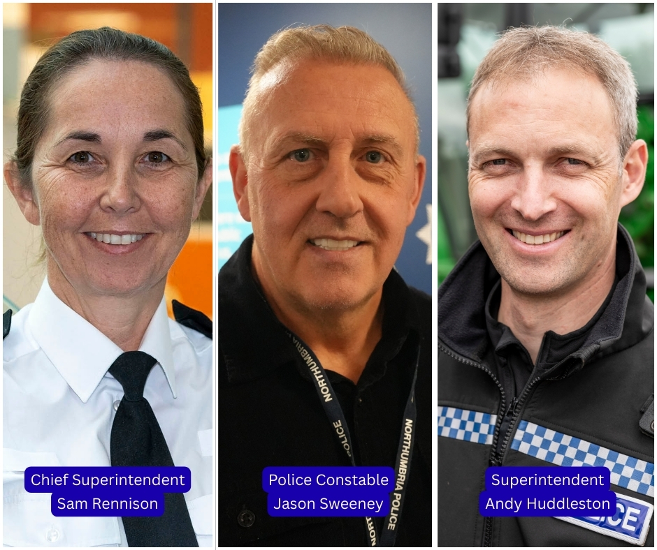 New Year Honours for Northumbria Police members