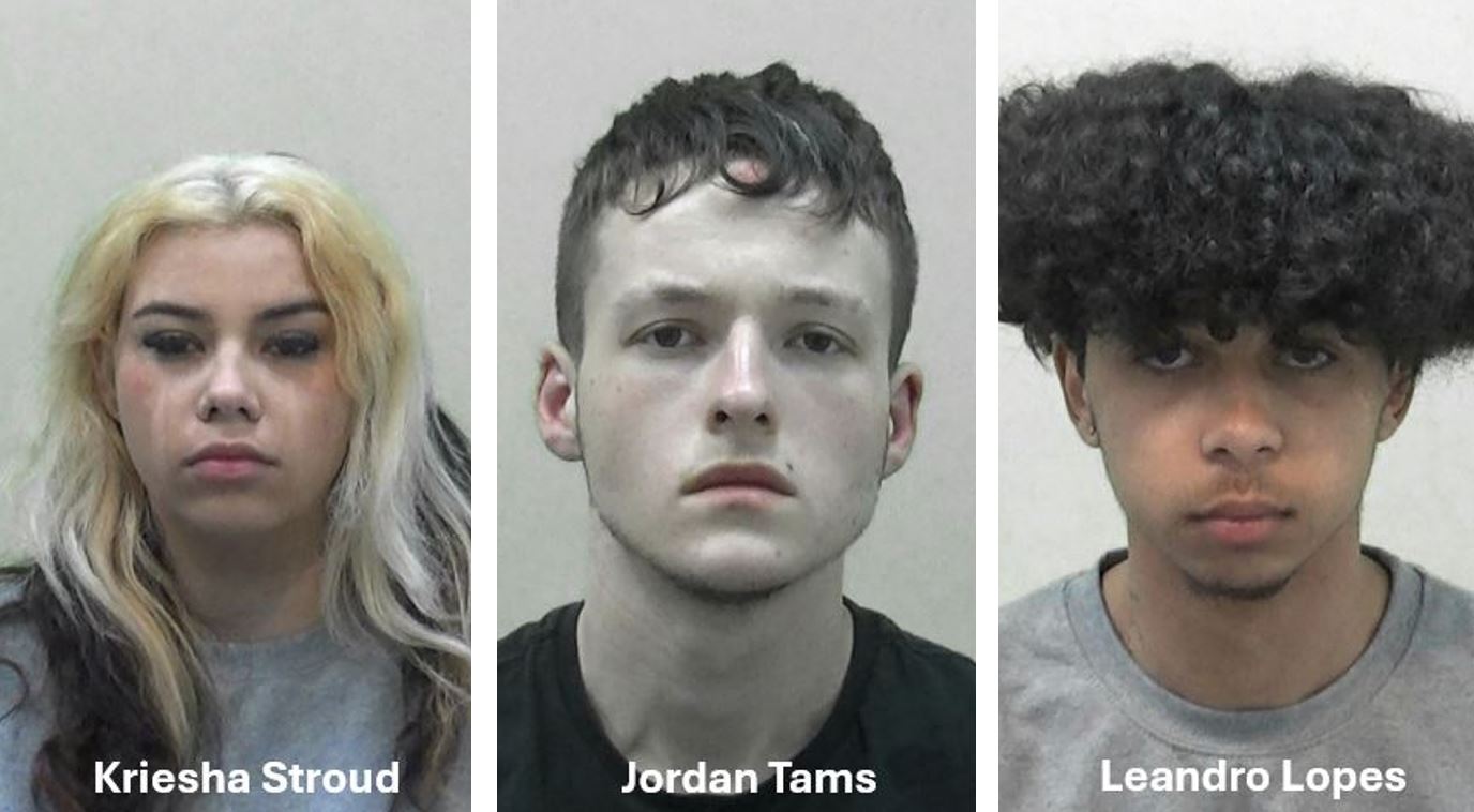 Three teenagers jailed for murder of man in Gateshead | Northumbria Police