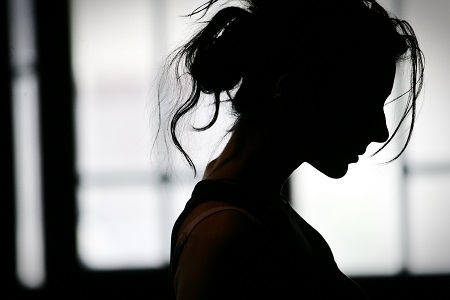 Photo of victim with identity hidden