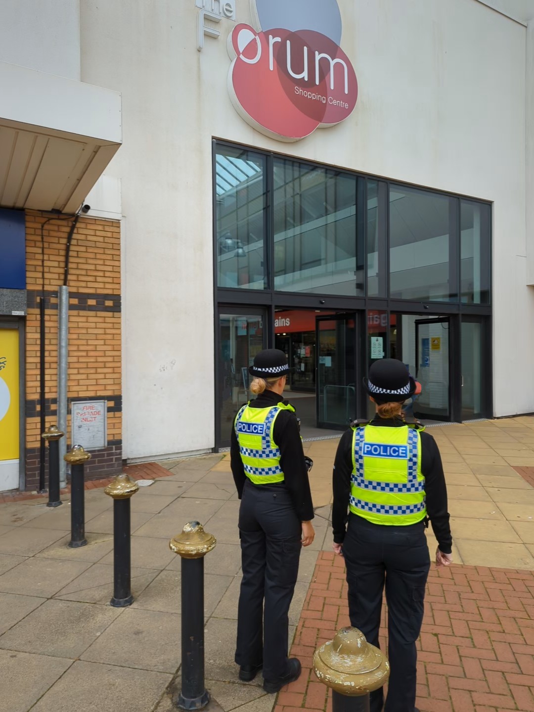Two officers on Paradise patrols.