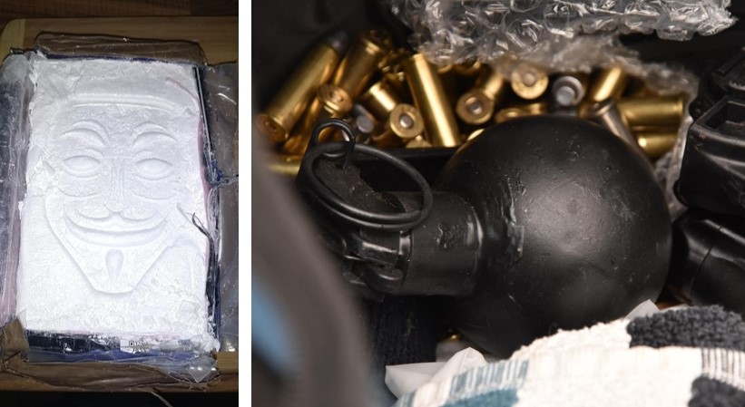 Five jailed for drugs and firearms conspiracy