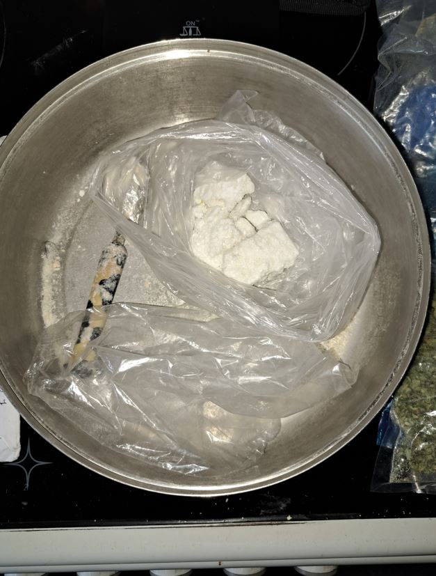 An image of suspected amphetamine