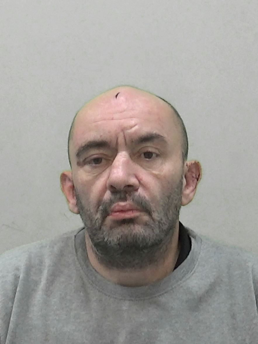 A mug shot of the offender