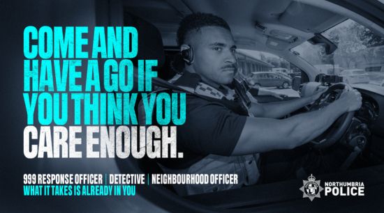 Become a police officer